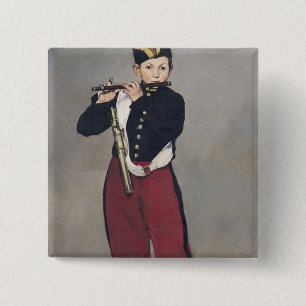 Manet der Fifer, 1866 Button