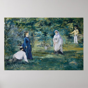 Manet - Ein Krocketspiel Poster