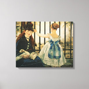 Manet Gare St. Lazare, 1872-3 Leinwanddruck