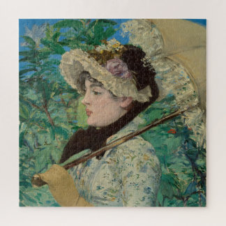 Manet - Jeanne ( Spring) Puzzle