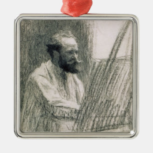 Manet   Porträt von Edouard Manet an seinem Silbernes Ornament