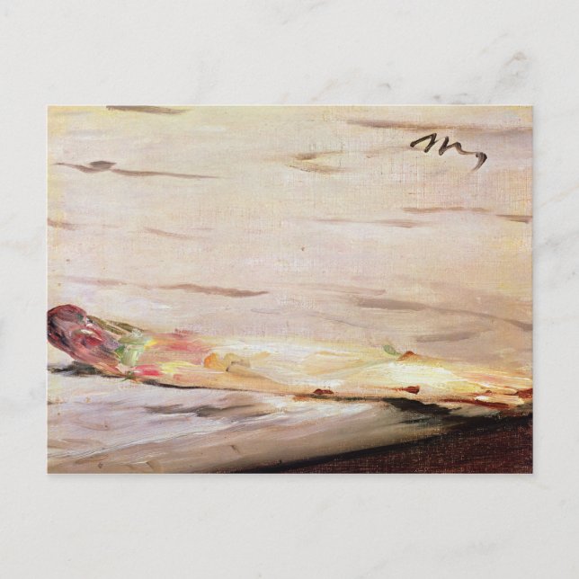 Manet | Spargel, 1880 Postkarte (Vorderseite)
