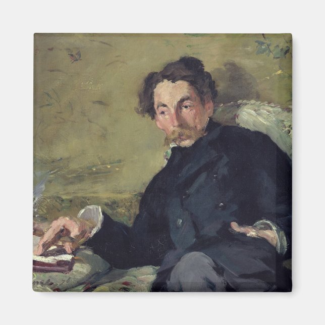 Manet | Stephane Mallarme 1876 Magnet (Vorne)