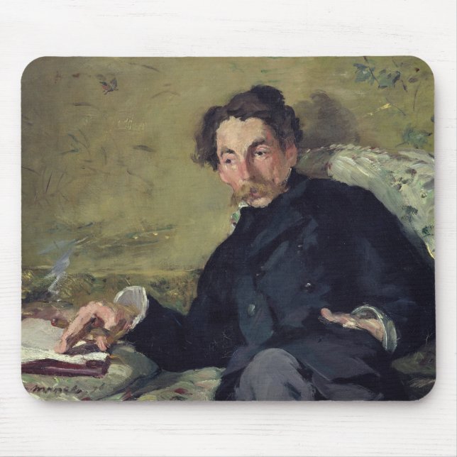 Manet | Stephane Mallarme 1876 Mousepad (Vorne)