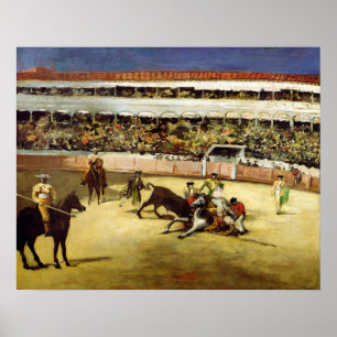 Manet   Stier Kampf, 1865 Poster
