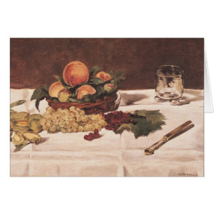 Manet Stillleben: Frucht auf einer Tabelle, 1864