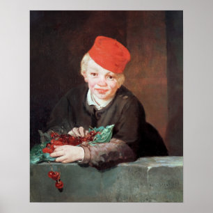 Manet   The Boy with the Cherries, 1859 Poster