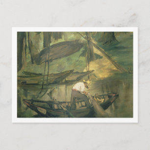 Manet The Fisherman, c.1861 Postkarte