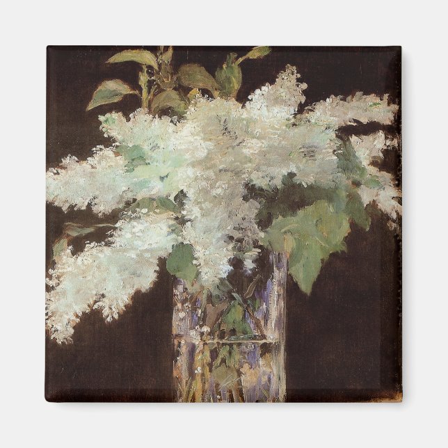 Manets Bouquet von Lilacs - Magnet (Vorne)