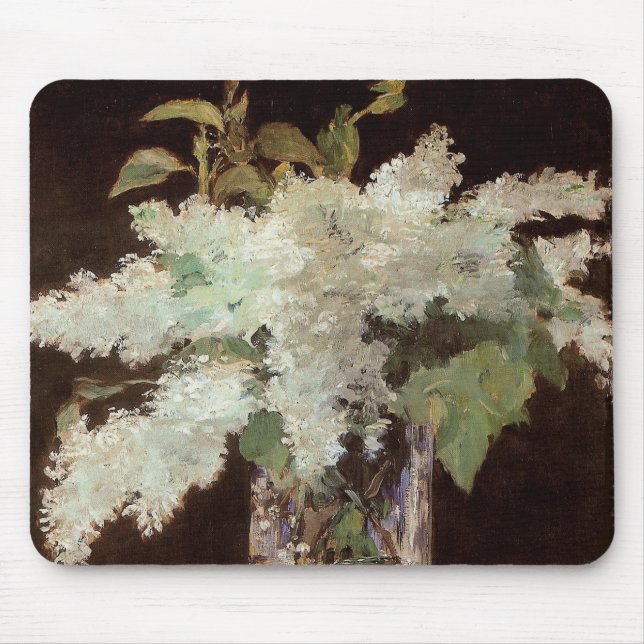 Manets Bouquet von Lilacs - Mousepad (Vorne)