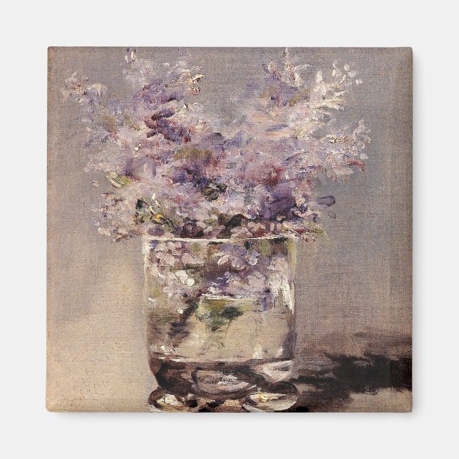 Manet's Lilacs in a Glass - Magnet (Vorne)