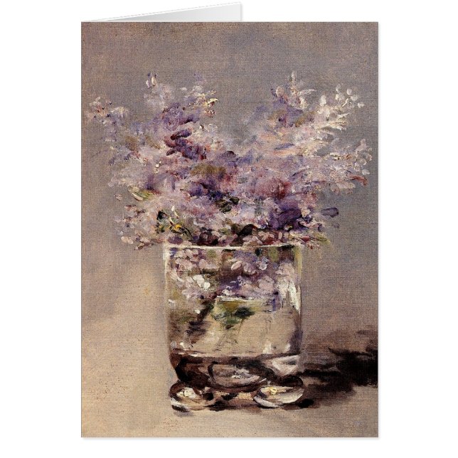Manet's Lilacs in einem Glas (Vorne)