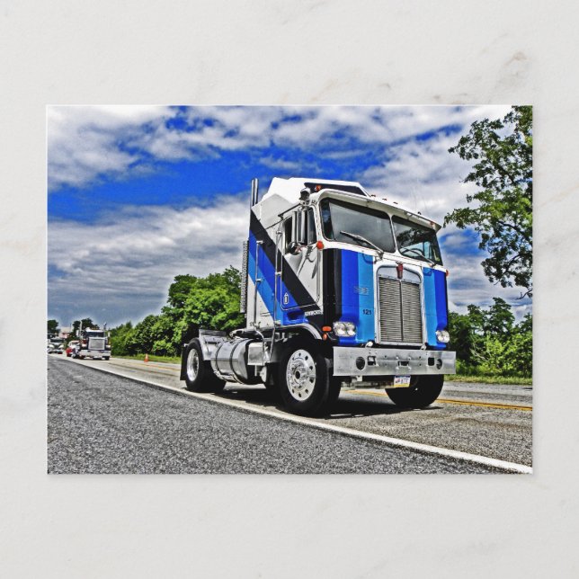 Maney's Aerodyne Cabover Postcard Postkarte (Vorderseite)