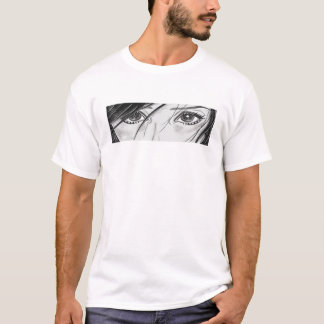 Manga - Alt Ästhetik - Japanisch Emo Anime Girl Ey T-Shirt