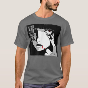 Manga - Alt Ästhetik - Japanisch Emo Anime Vampire T-Shirt