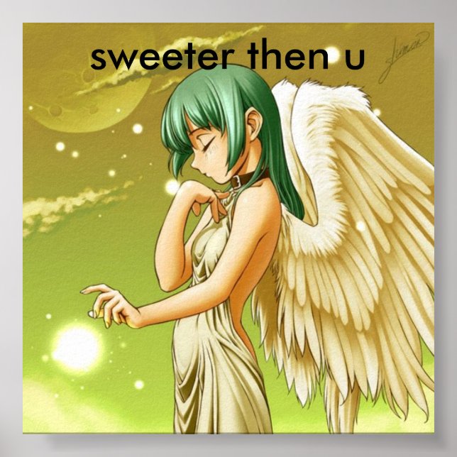 manga angel  sweeter then u poster (Vorne)