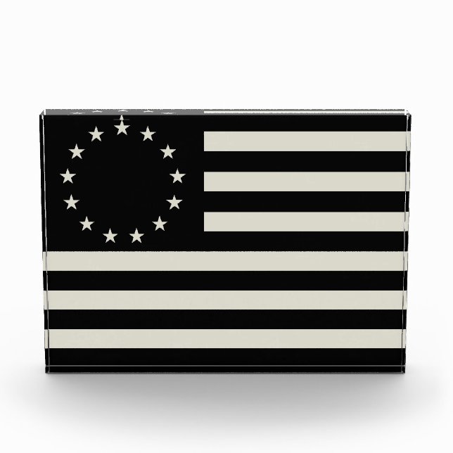 Manga, Betsy Ross Flag oder Circle American Flag Fotoblock (Vorderseite)
