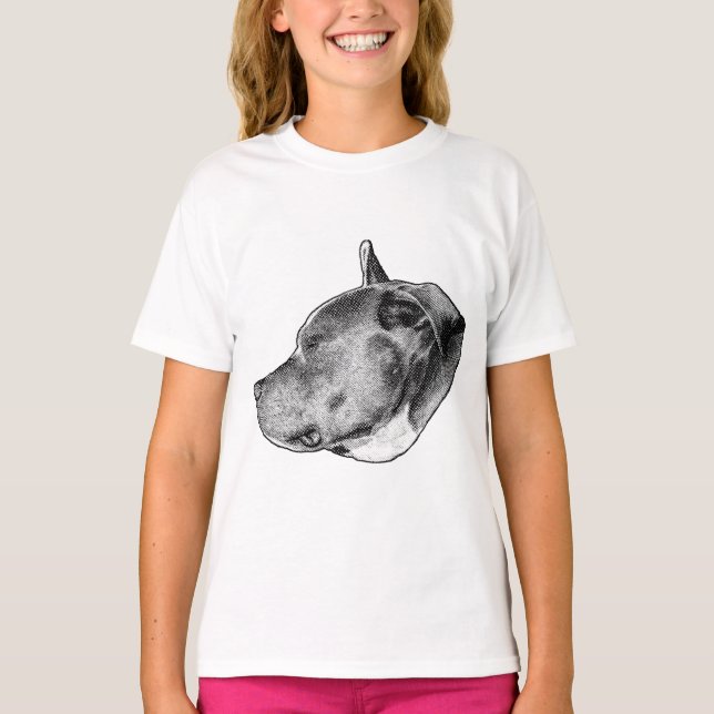 Manga-Blick-Power T-Shirt (Vorderseite)