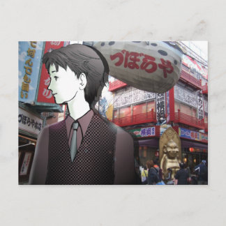 MANGA boy OSAKA Postkarte
