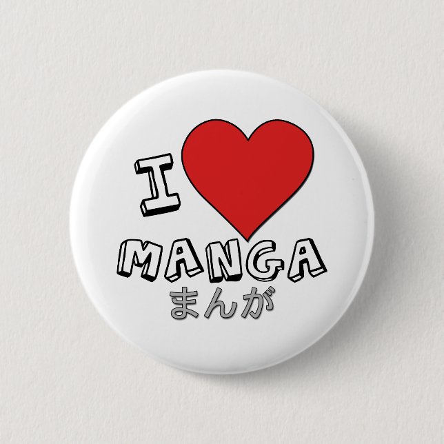 Manga Button (Vorderseite)