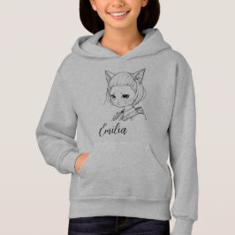 Manga Catgirl Hoodie