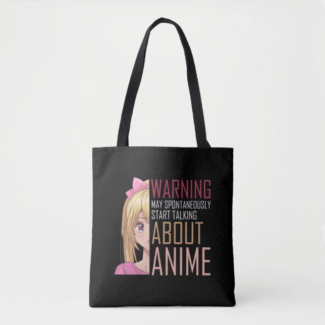 Manga Cosplay Fan Tee Tasche (Vorderseite)