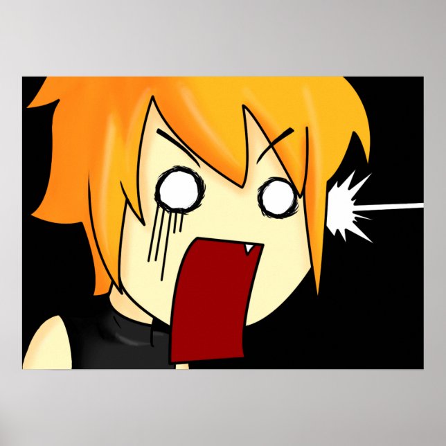 Manga Emote Boy | TAOFEWA Kenneth | Manga Chibi Poster (Vorne)