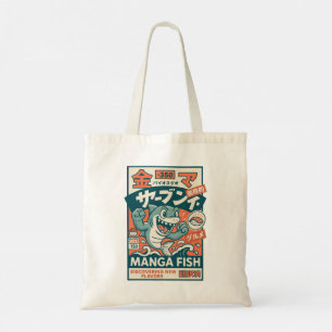 Manga-Fisch Tragetasche