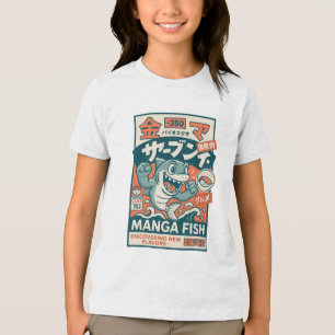 Manga-Fisch Tri-Blend Shirt