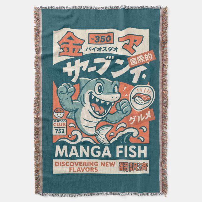 Manga Fish Decke (Vorderseite Vertikal)