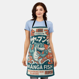 Manga Fish Schürze
