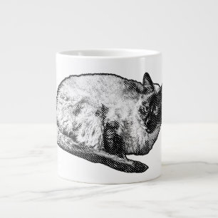 Manga-getüpfelte Winterlocke Jumbo-Tasse