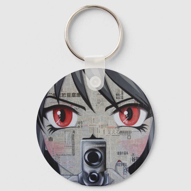 Manga Gun Schlüsselanhänger (Vorderseite)