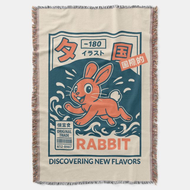 Manga-Hase Decke (Vorderseite Vertikal)