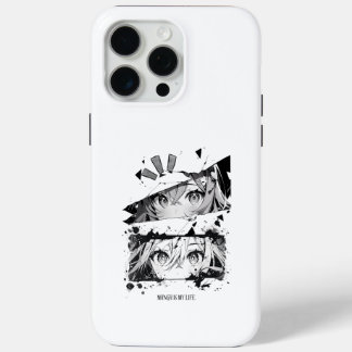 Manga ist mein Leben Anime Augen Glitch Art Case-Mate iPhone Hülle