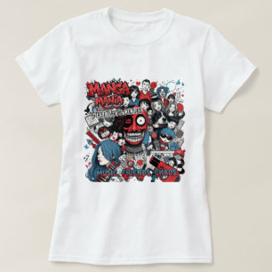 Manga-Manie Street-Art-Kultur T-Shirt