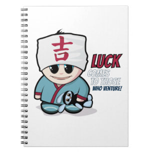 Manga-Martial-Arts-Notizbuch Notizblock