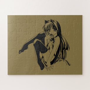 Manga, Neko Catgirl Furry Kawaii Loli