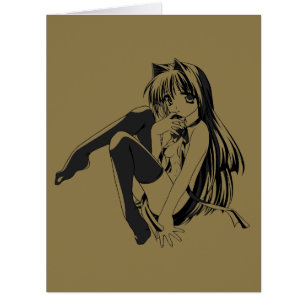 Manga, Neko Catgirl Furry Kawaii Loli