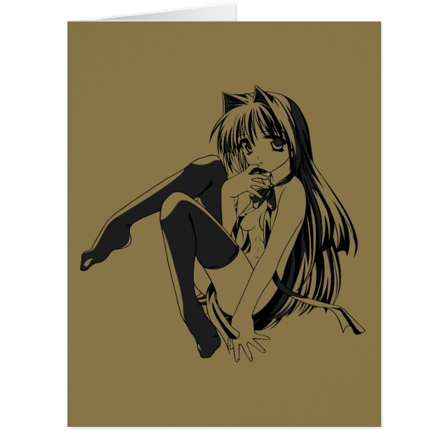 Manga, Neko Catgirl Furry Kawaii Loli (Vorderseite)