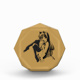 Manga, Neko Catgirl Furry Kawaii Loli Fotoblock