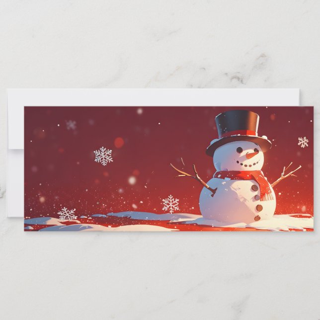 Manga-Schneemann (Vorderseite)