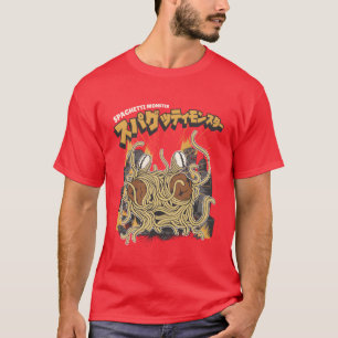 Manga Spaghetti Monster lustig T-Shirt