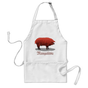 Mangalitsa Schwein Schürze
