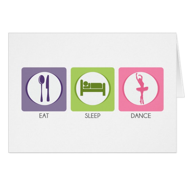 Mange Danser Le Sommeil ! (Devant horizontal)