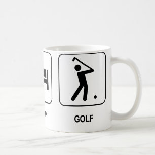 Mange Sleep Golf Mug