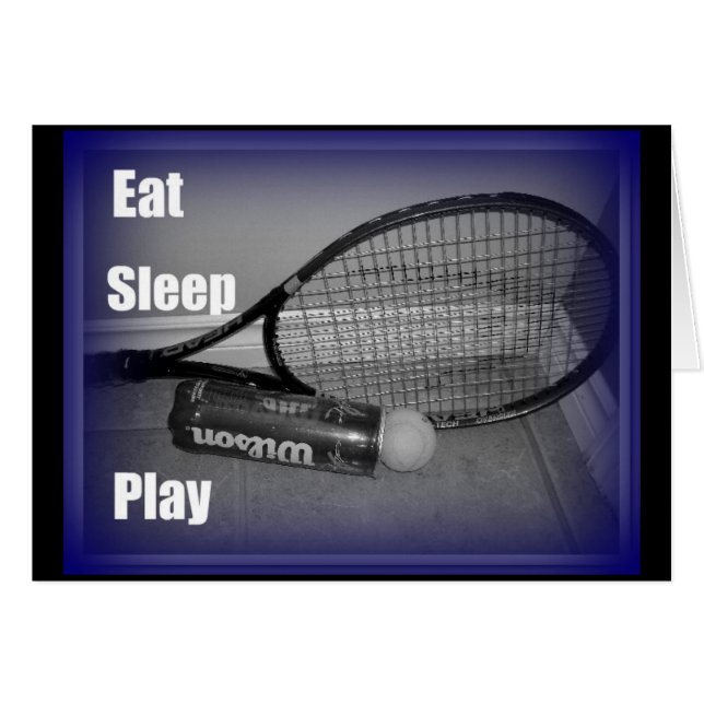 Mange Sleep Play Tennis (Devant horizontal)