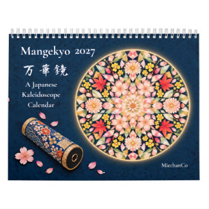 Mangekyo 2027 Wandkalender – Japanischer Kaleidosk
