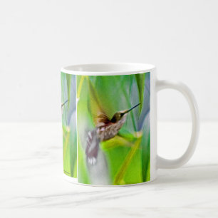 Mangel an Fokus Hummingbird Kaffeetasse