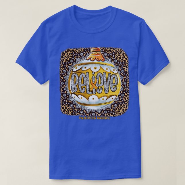 Mangelernährung Bewusstsein glauben Zierleopard ch T-Shirt (Design vorne)